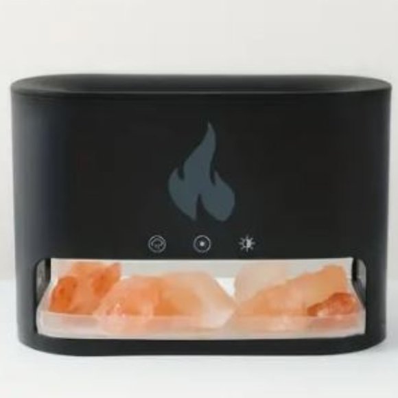 Natural Salt Stone Aromatherapy Fragrance Oil Diffuser and Humidifier - Picture 1 of 7